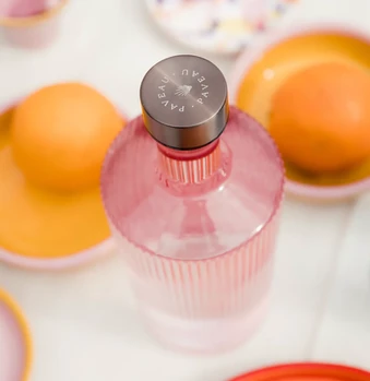 Carafe colorée en rose Paveau PINK