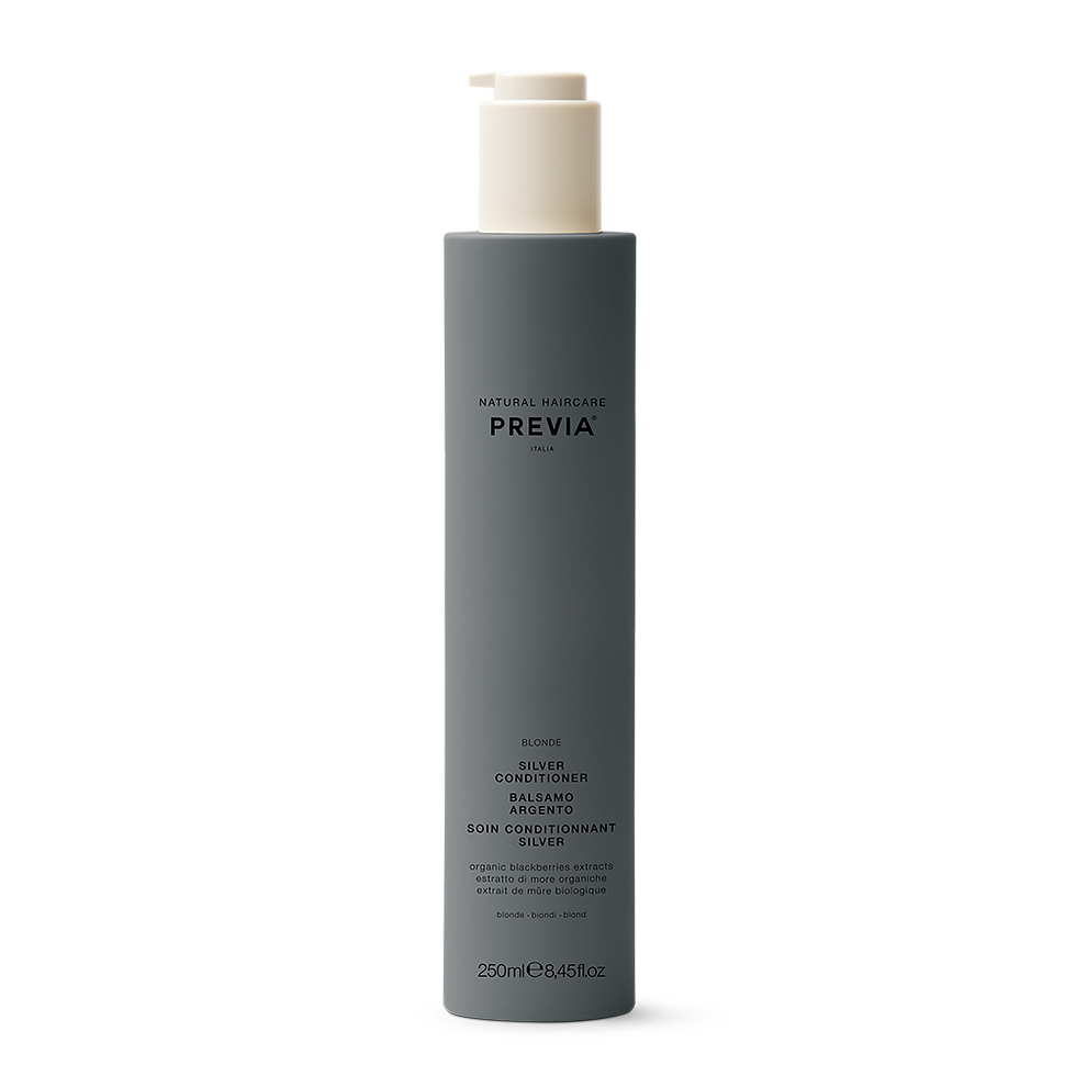 Après-shampoing conditionnant cheveux blonds platine Previa SILVER 250 ml