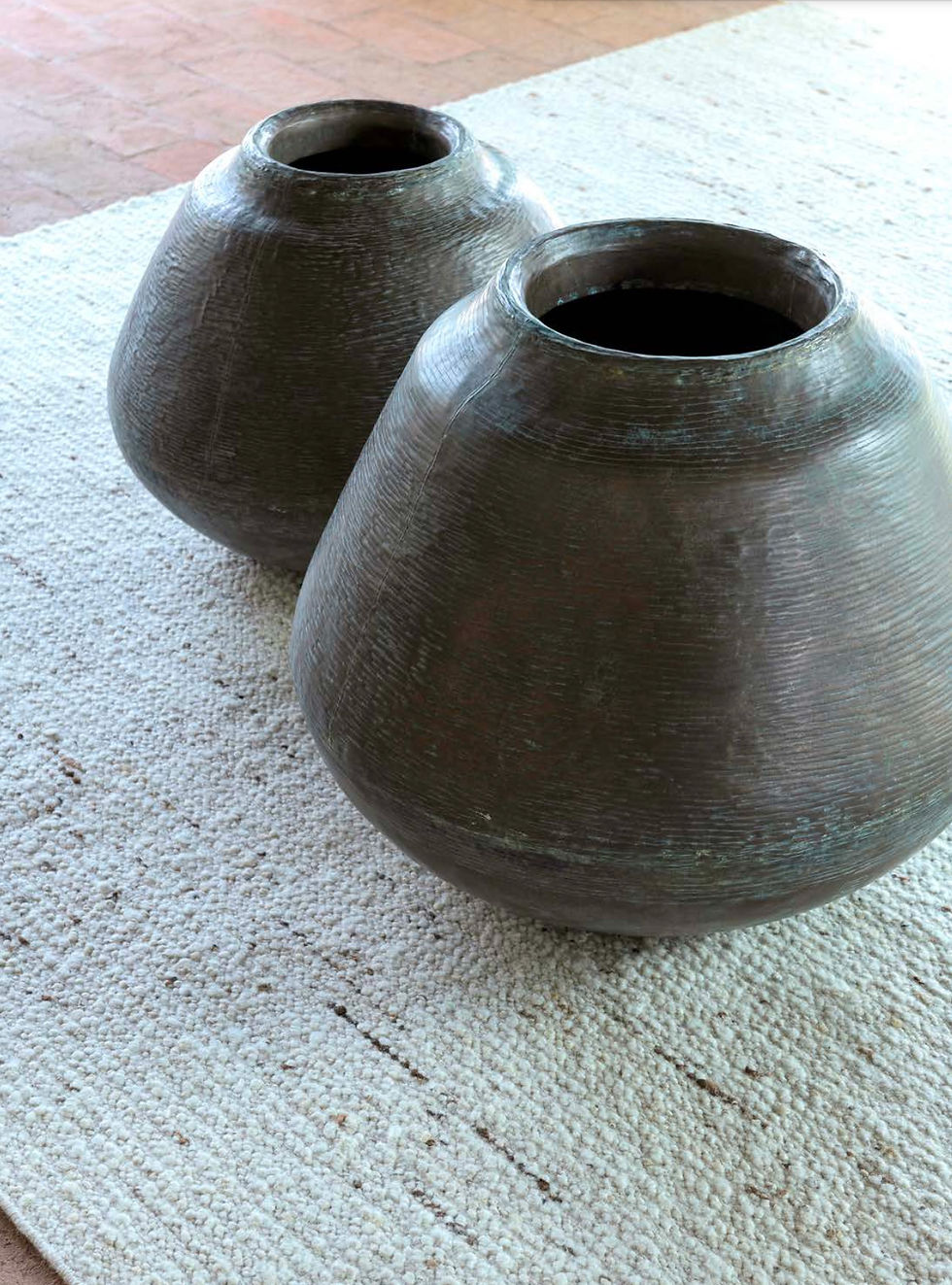 Jardinière en laiton Gommaire BOMBAY