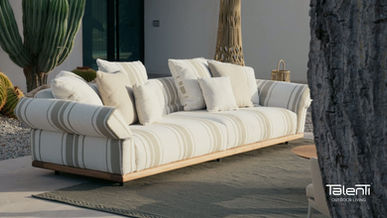 video de la collection de mobilier de jardin haut de gamme ELTON par Talenti