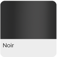 Échantillon finition Noir – nuancier de luminaires d’extérieur Lodes
