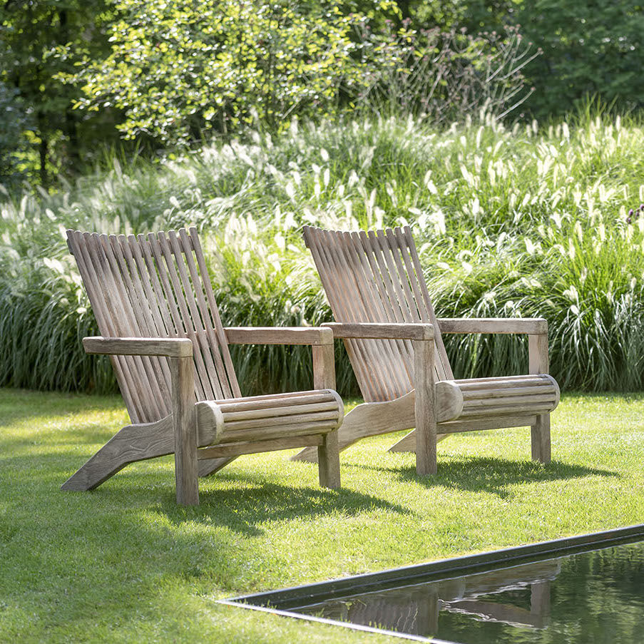 Fauteuil en teck Gommaire ORSO