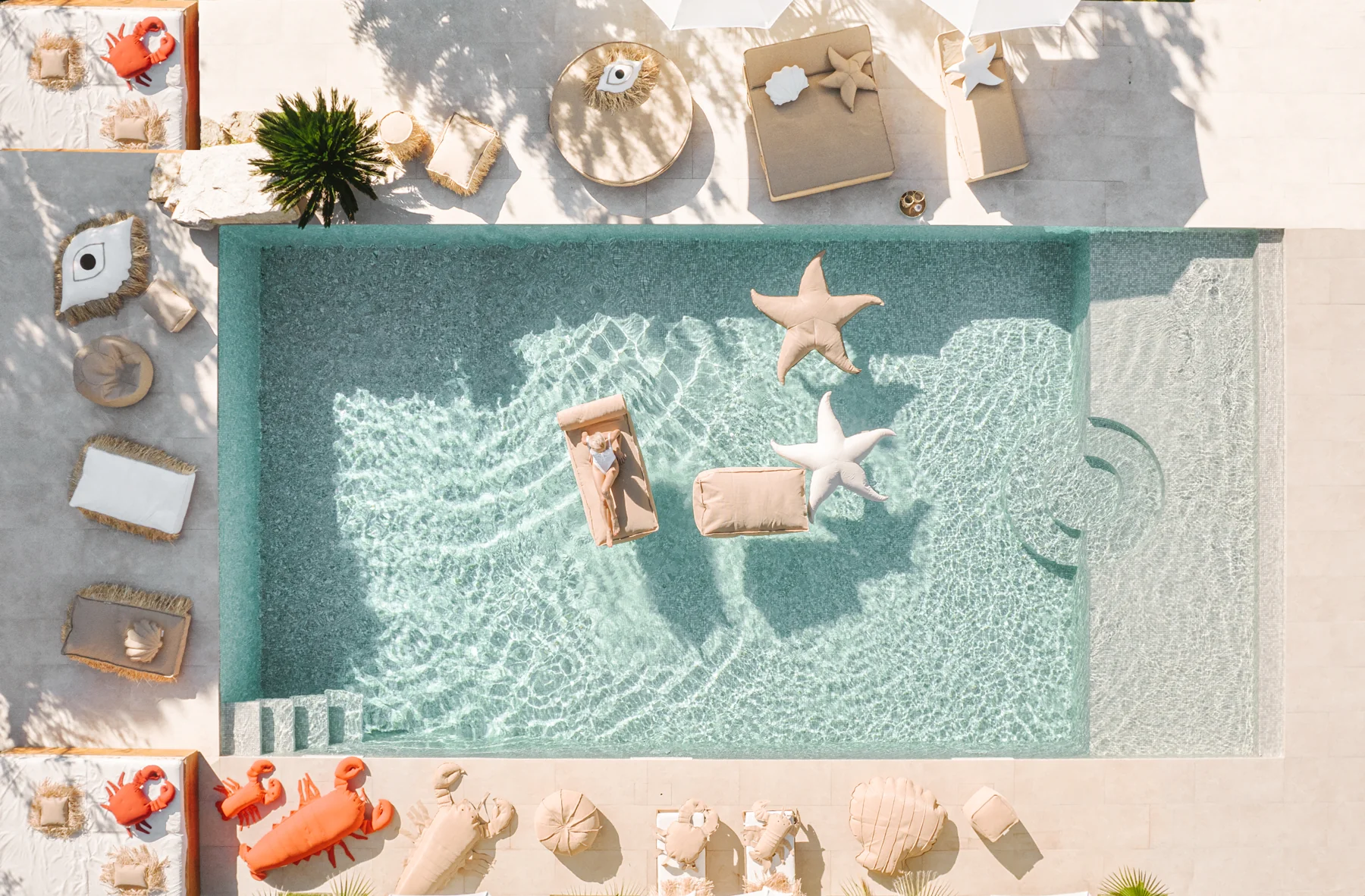 piscine pouf flottants MX HOME