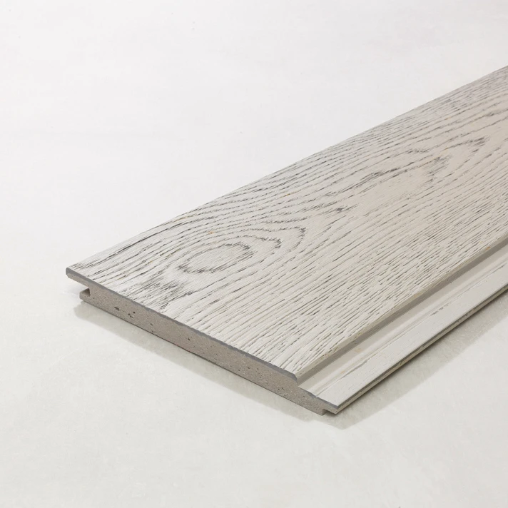 Panneau de bardage Millboard Envello Shadow Line+ finition Smoked Oak, imitation bois naturel haut de gamme pour façades extérieures WAHO