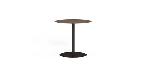 Table ronde extérieure H68 talenti LEAF vitter corten
