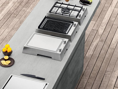 Tables de cuisson Barazza – Performance et design pour votre cuisine extérieure