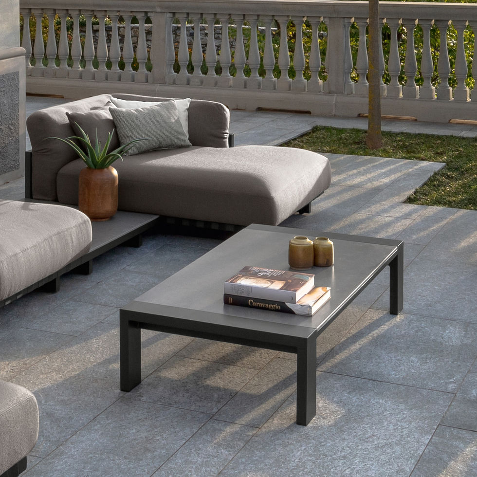 Table basse 157x80 Talenti ARGO ALU