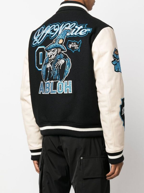 Thumbnail: Off-White

logo-patch varsity jacket
