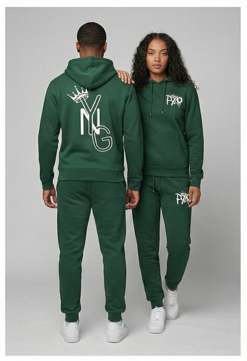 Thumbnail: The YNG Signature "Crown" Jogger Suit 