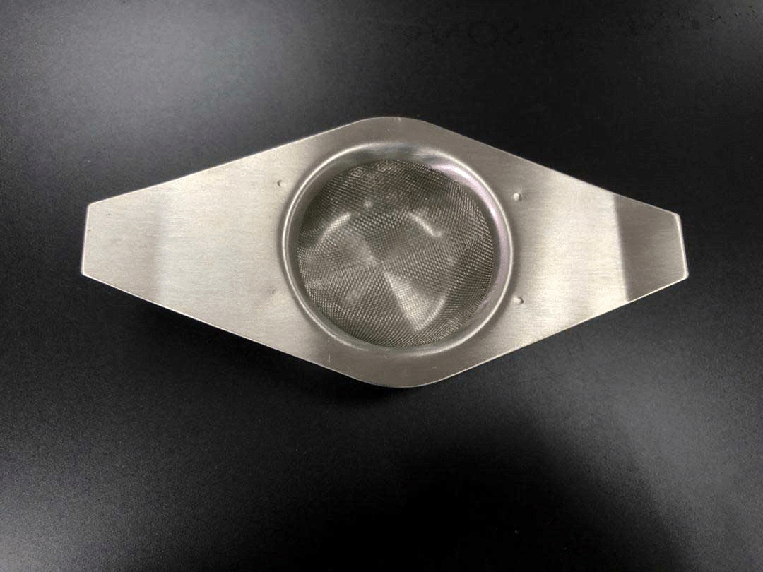 Strainer with drip cup, stainless steel Harney & Sons MY