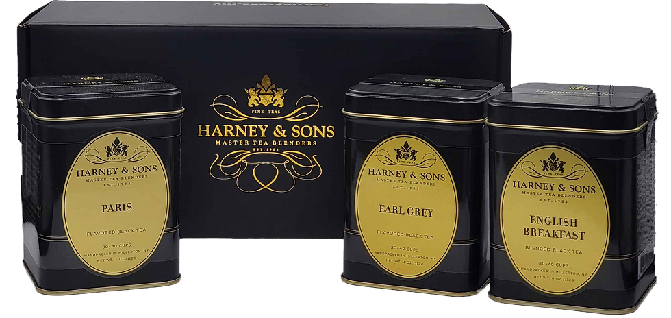 Loose tea 3 tins gift box