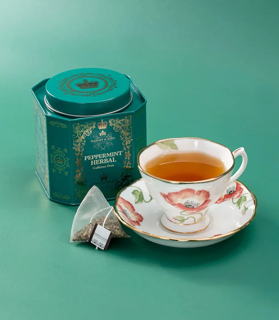 Peppermint, full leaf tea pyramid sachets – Harney & Sons Malaysia