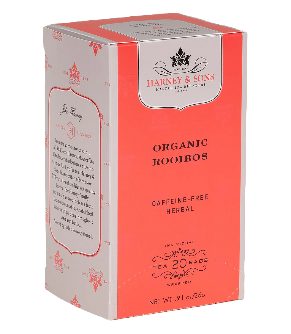 Organic Rooibos box of 20 Premium Tea bags - Harney & Sons Malaysia