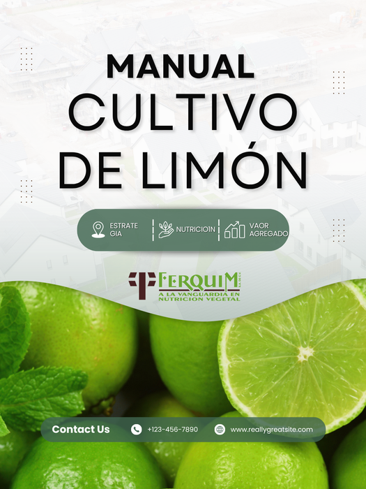 Manual Cultivo FERQUIM 2025 Limón Persa/ Roma