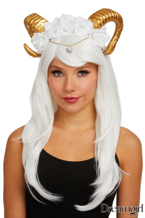 Thumbnail: Long Layered White Wig