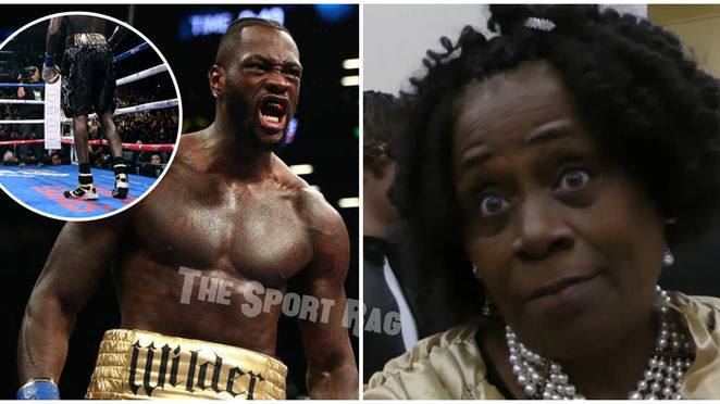 Deontay Wilder sues mother, claims 'tainted' breast milk caused skinny legs