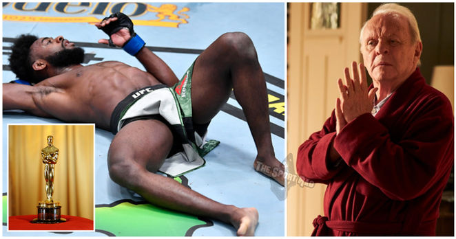 Aljamain Sterling snubbed at Oscars, loses to Anthony Hopkins