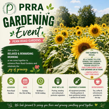 Come and join us - May Community Gardening Session!