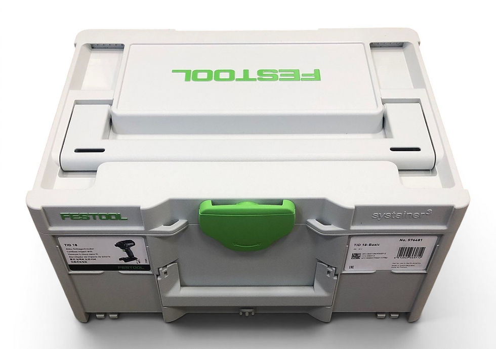 Miniaturbild: Festool SYS3 M187 Systainer mir Einleger für TID 18