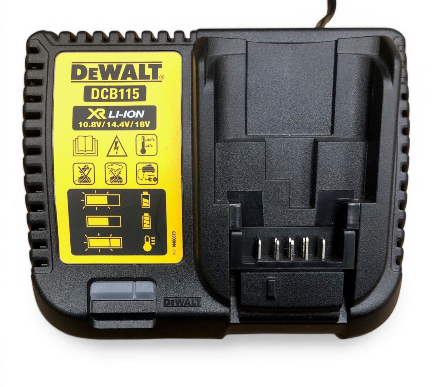 DEWALT DCB115XR Akku-Ladegerät XR Li-Ion 1.0Ah 10,8V - 14,4 - 18V