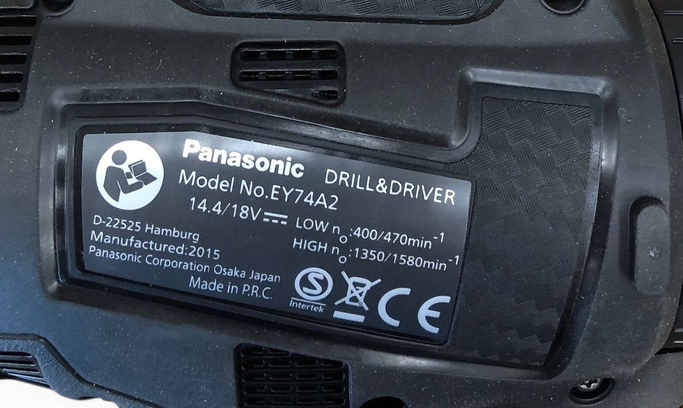 Miniaturbild: Panasonic EY 79A2 LJ2G Akku Bohrschrauber 5.0Ah 18 V Li-ion