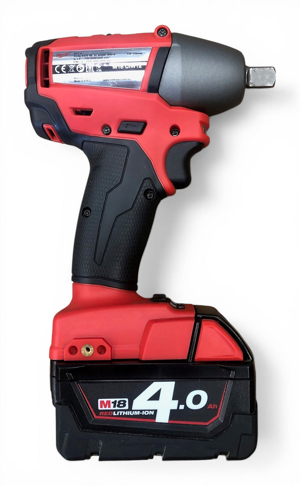 Miniaturbild: Milwaukee Akku-Schlagschrauber M18 CIW 1/2", 1x Akku 4.0Ah+Ladeg.M12-18C
