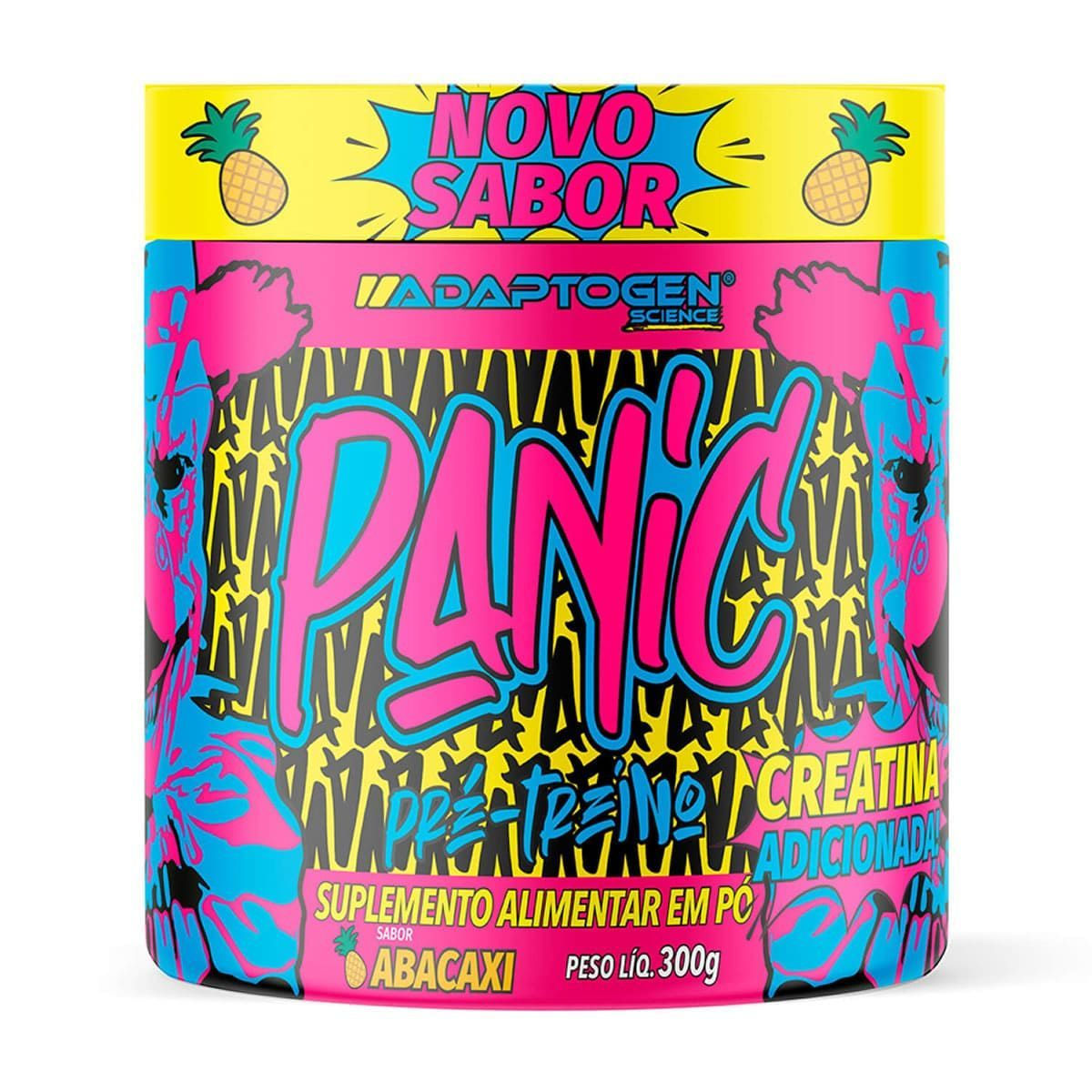 Panic Pré-Treino - 300g Abacaxi - Adaptogen