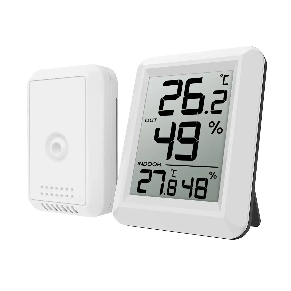 ORIA Digital Thermometer LCD Indoor Outdoor Thermometer Temperature Wireless