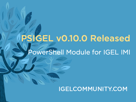 PSIGEL v0.10.0 Released