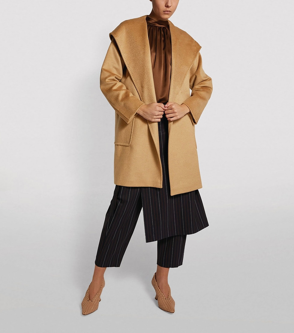 Thumbnail: MAX MARA Rialto Hooded Coat