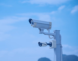 modern-cctv-security-system-sky-backgrou