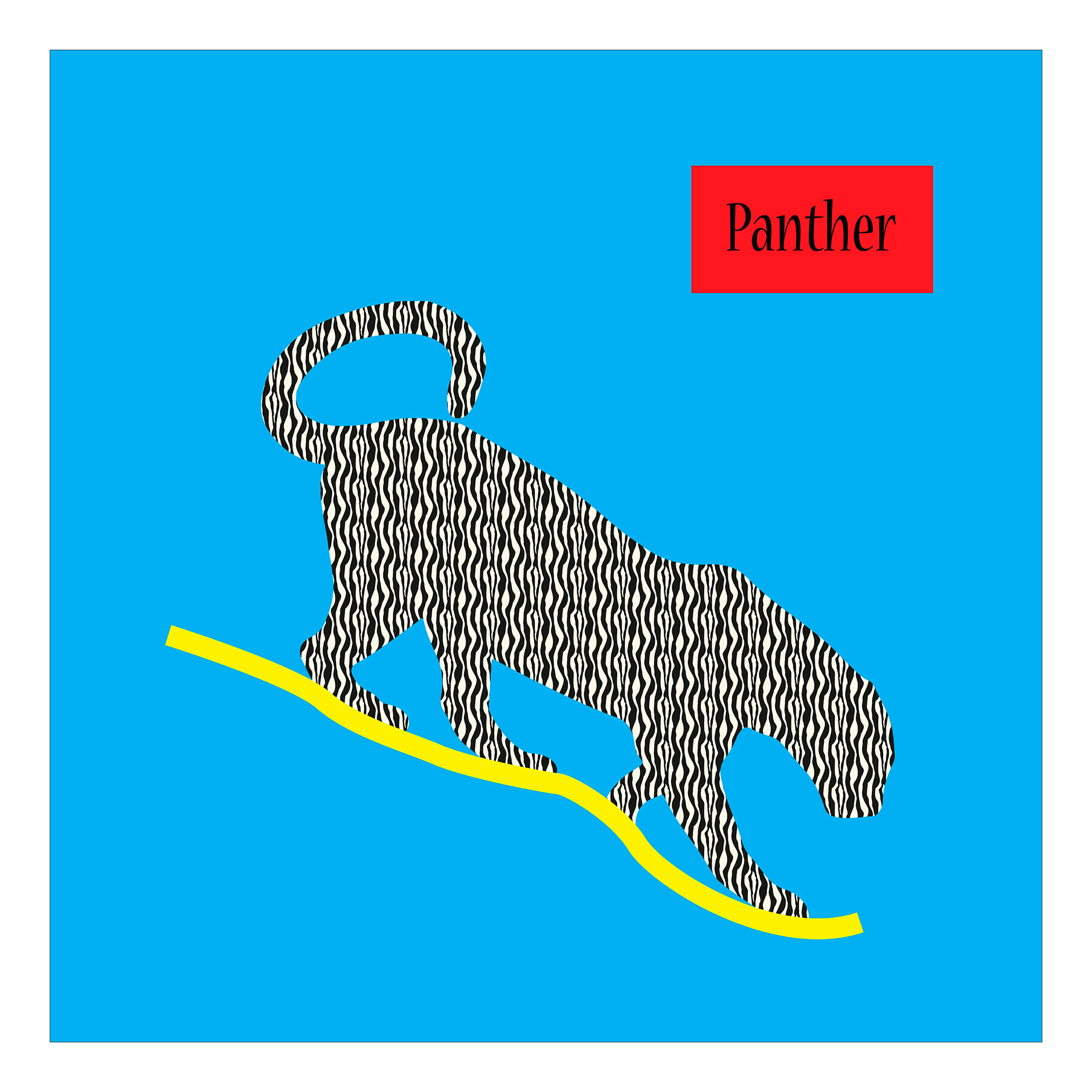 Diseño gráfico tipográfico con estética moderna y combinación de colores vivos.