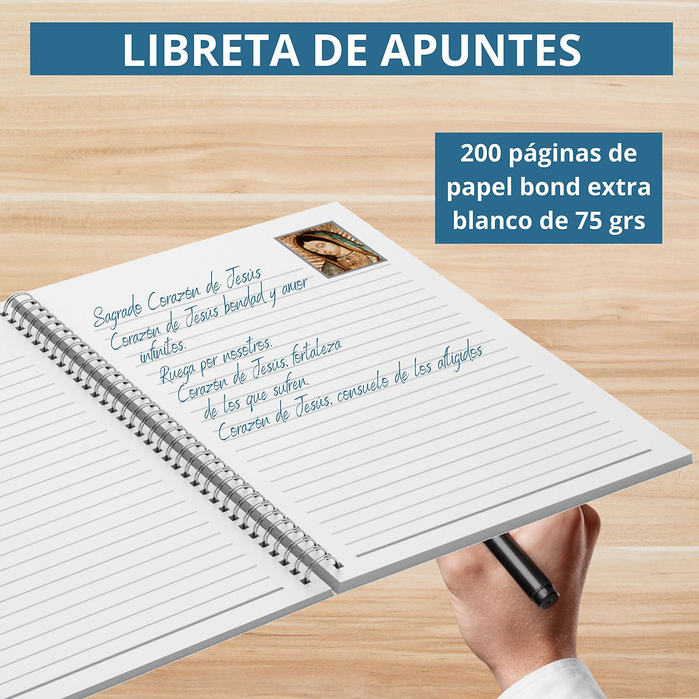 Miniatura: Libreta - Virgen de Guadalupe