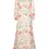 Thumbnail: Feminine Long Dress Waterprint