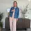 Thumbnail: FOXY DENIM JACKET - DENIM BLUE