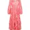 Thumbnail: Feminine Long Wrap Dress Paisley