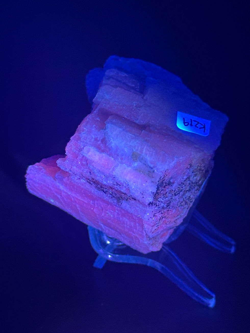 Miniature : Spécimen brute de kunzite