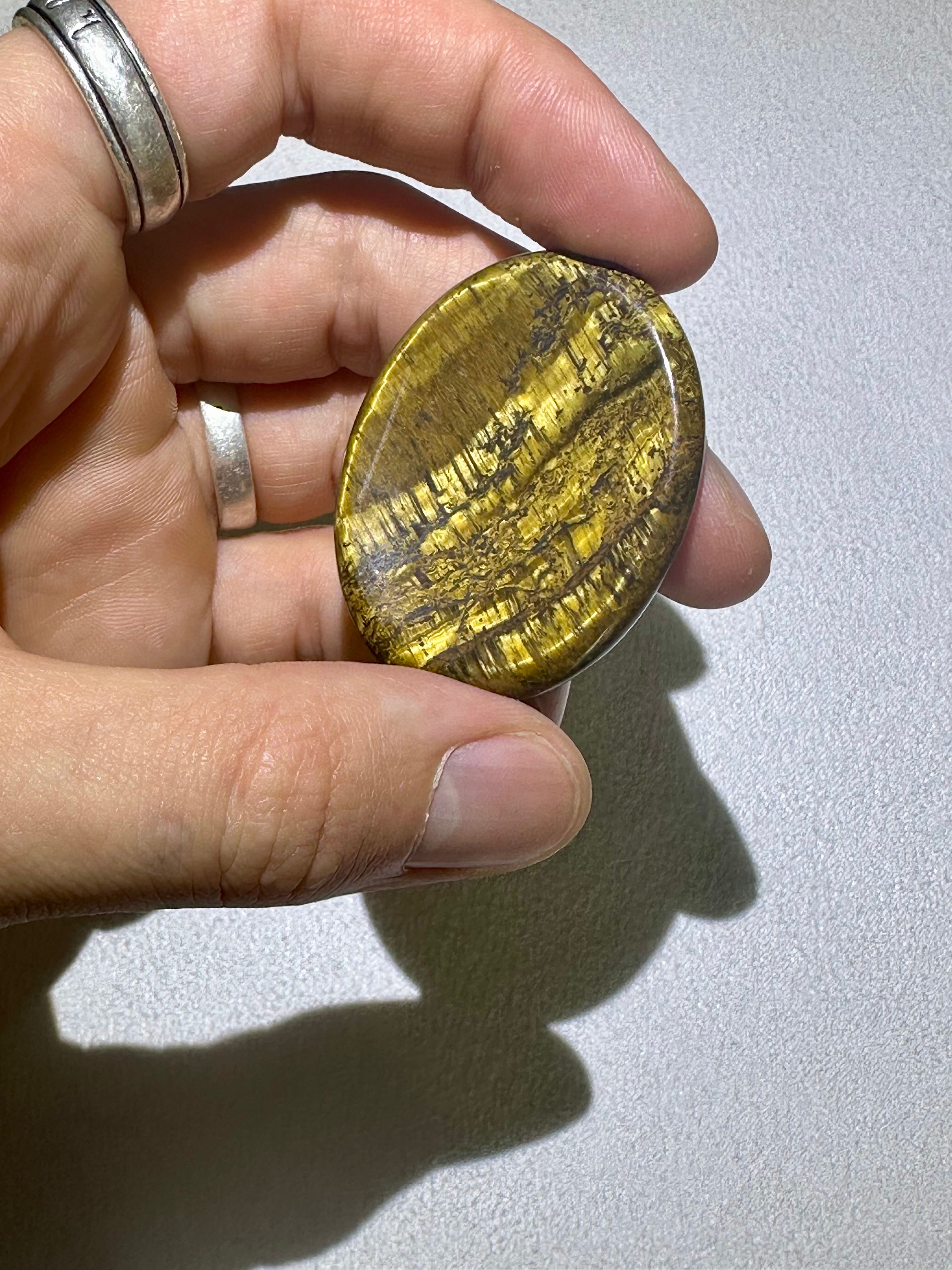 Pierre anti-stress d'oeil de tigre