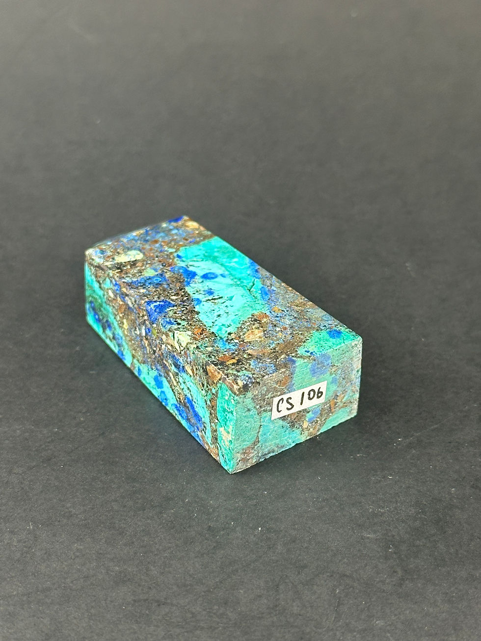Miniature : Tour de chrysocolle et azurite