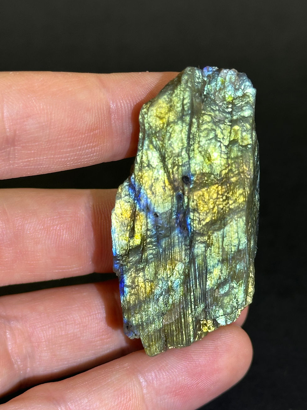 Miniature : Labradorite brute