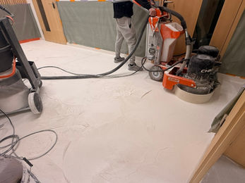surfaçage d'une surface minérale terrazzo SIB