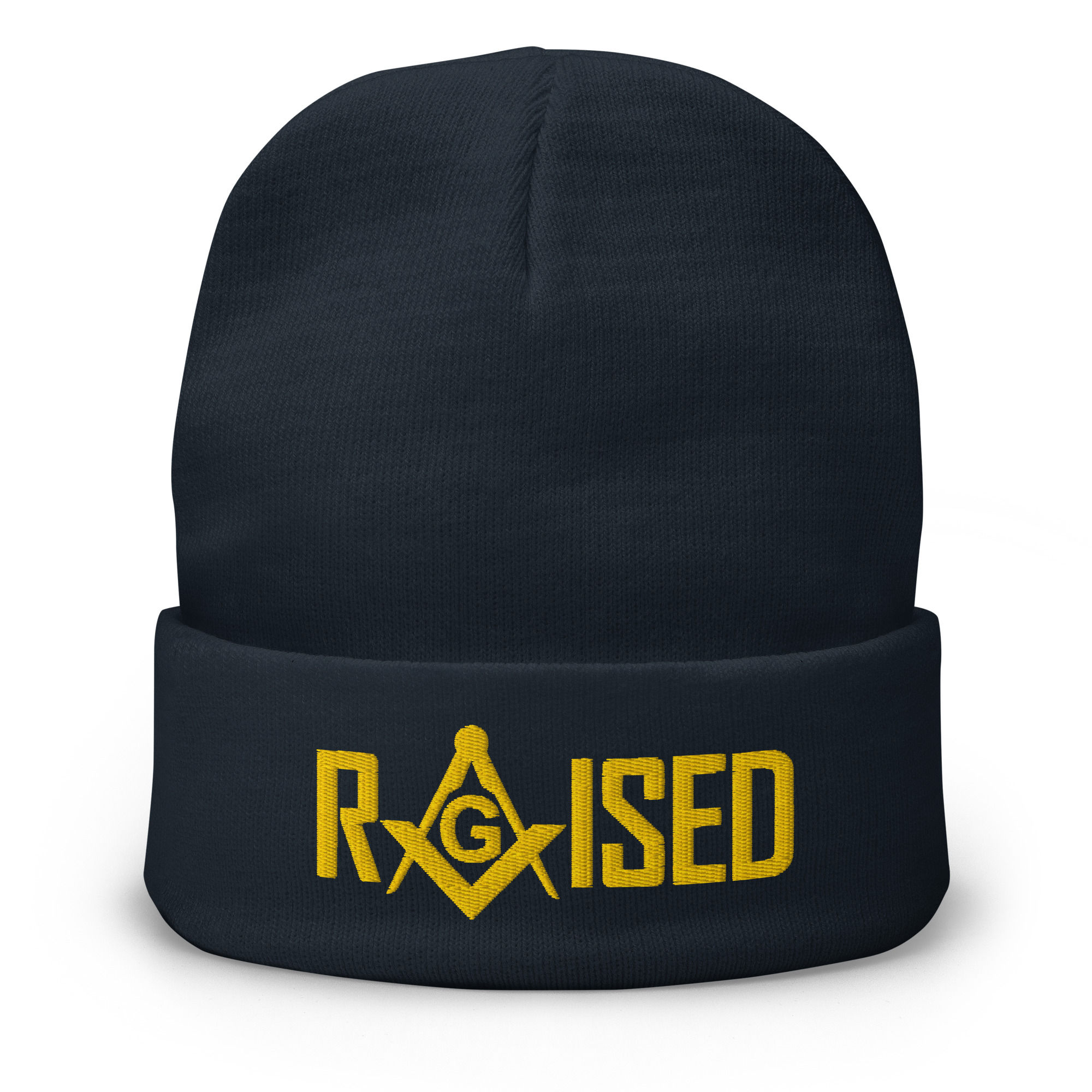 RAISED Embroidered Beanie
