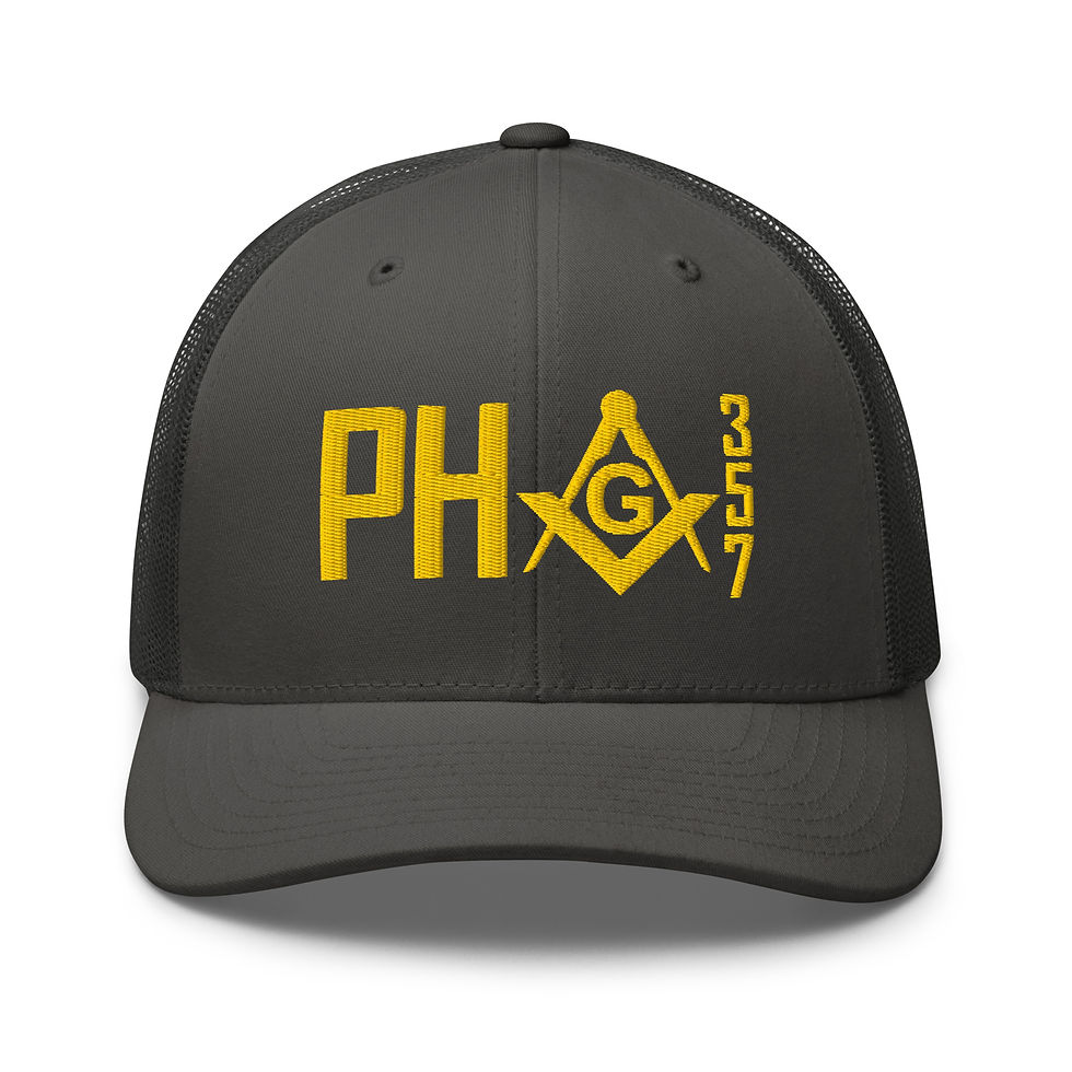 Thumbnail: PHA 357 Embroidered Trucker Hat
