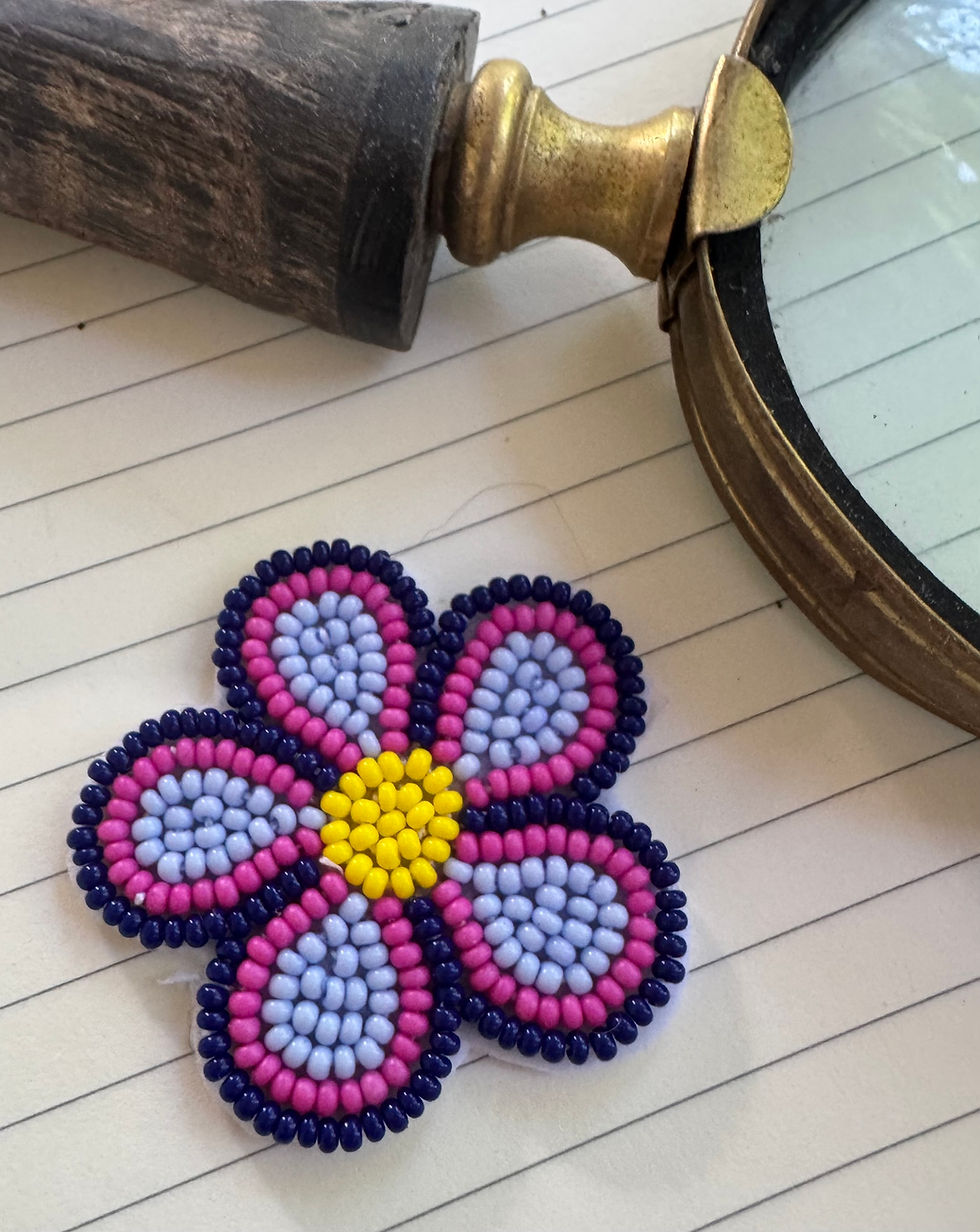 Thumbnail: 5 Petal Flower Beginner Beadwork Kits