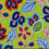 Thumbnail: Beaded Floral II Indigenous fabric Light green