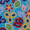 Thumbnail: Beaded Floral II Indigenous fabric Blue