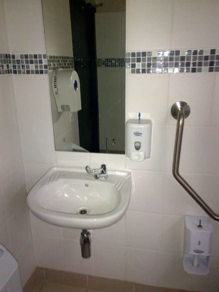 Basin In Paraplegic toilet Mt Frere
