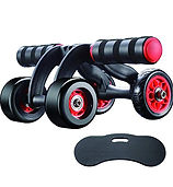 KEREITH Ab Roller for Abs Workout Ab Roller Wheel Exercise Equipment for Home Gym