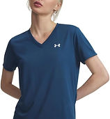Under Armour Women Tech Short Sleeve V Neck