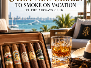 5 Hot New Cigars to Smoke on Vacation at The Airways Club
